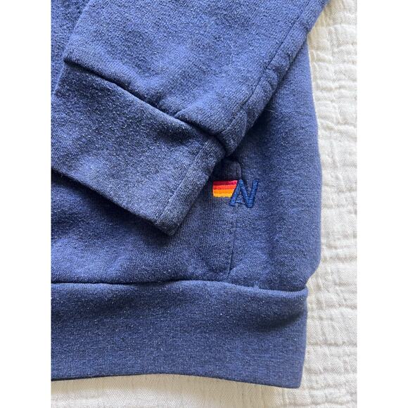 Aviator Nation Girls Blue Hoodie Size 14 - Picture 4 of 4